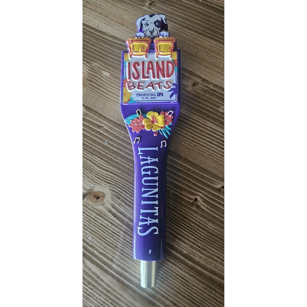 Lagunitas Island Beats 12” Beer Tap Handle